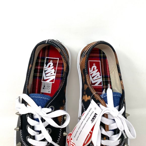VANS Women's Size AUTHENTIC Leather Tartan Daze Multiapciddye Low VN0A5HZS9GB - Picture 5 of 9